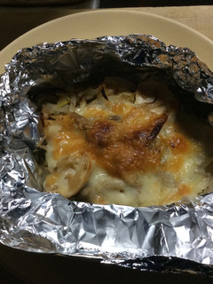 韓国風鶏ささ身のホイル焼き-レシピのメイン写真
