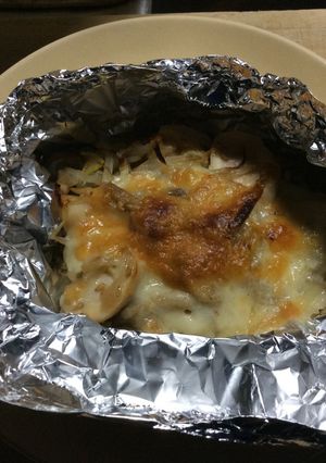 韓国風鶏ささ身のホイル焼き-レシピのメイン写真