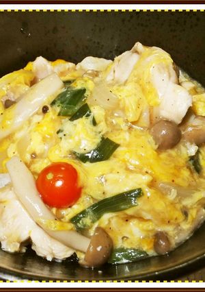 ふわとろ親子丼☆ふっくら鶏むねヘルシー-レシピのメイン写真