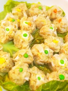 簡単 ふわふわ野菜たっぷり肉シュウマイ-レシピのメイン写真