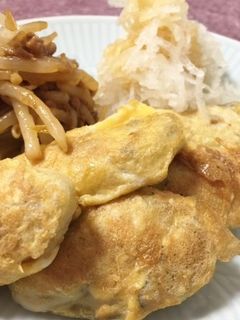 牡蠣エッグソテー-レシピのメイン写真