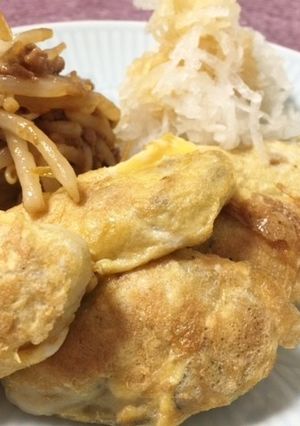 牡蠣エッグソテー-レシピのメイン写真
