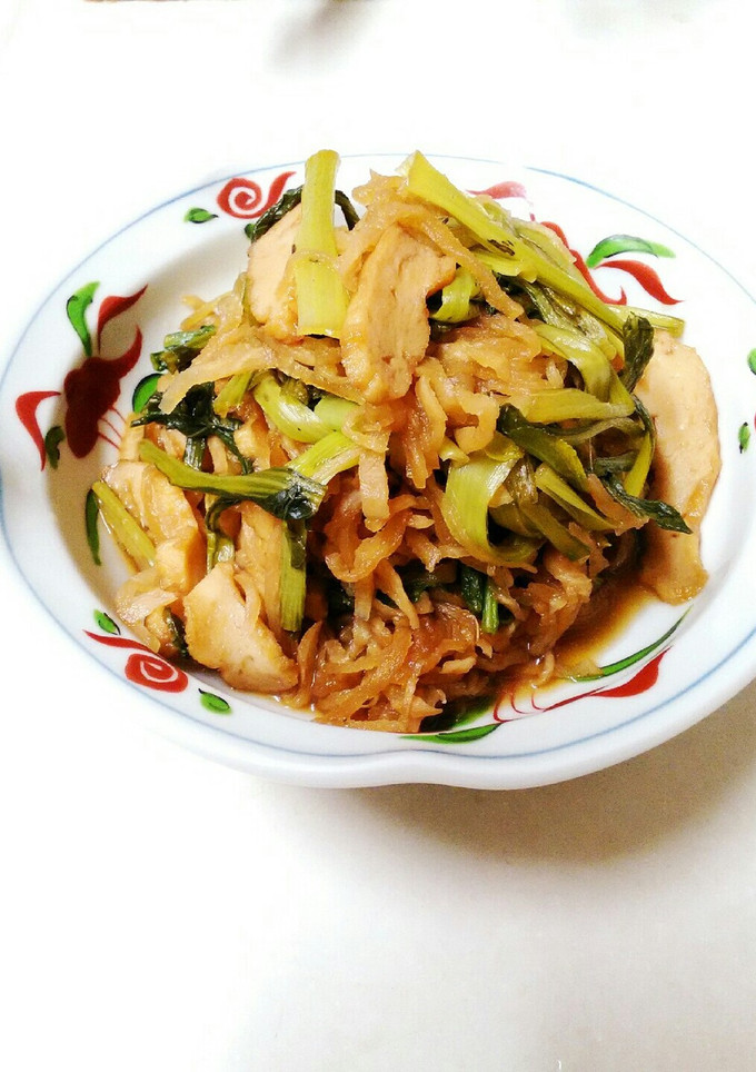 10分でCa 小松菜と切干大根の煮びたし-レシピのメイン写真
