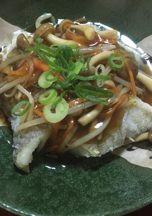 鱈の甘酢あんかけ-レシピのメイン写真