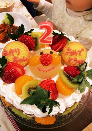 アンパンマンケーキだよ！-レシピのメイン写真