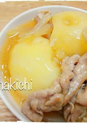 じゃがは煮ない!簡単☆ごろごろ肉じゃが-レシピのメイン写真