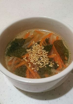 あっという間に中華スープ-レシピのメイン写真