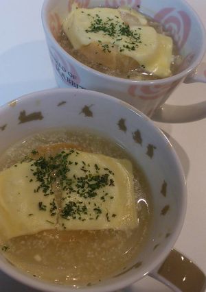 中華風オニオングラタンスープ-レシピのメイン写真