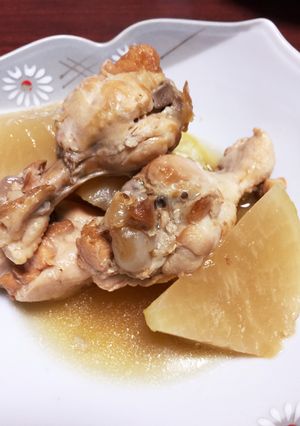 手羽元と大根で、あっさりとぷるぷる煮-レシピのメイン写真