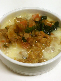 豚キム納豆ココットカマン-レシピのメイン写真