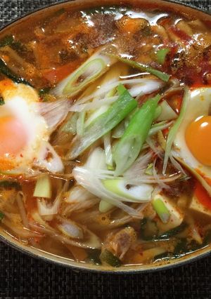 創味シャンタンDXで美味しいチゲ鍋-レシピのメイン写真