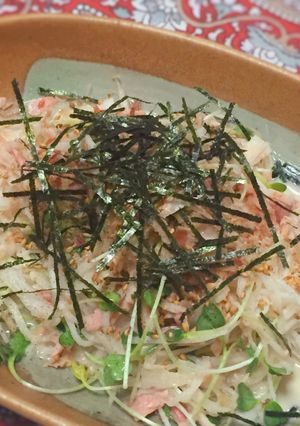 和風大根サラダ ♪ 簡単&節約&ヘルシー-レシピのメイン写真