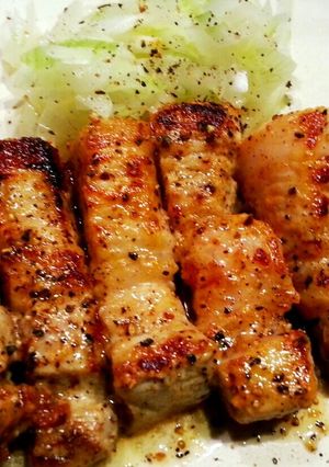豚バラ肉のヨーグルト漬焼き-レシピのメイン写真