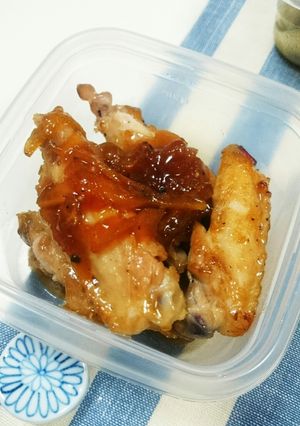 常備菜☆手羽中のマーマレード煮-レシピのメイン写真
