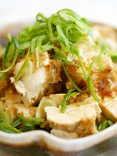 食べ応えあり☆ 水切り豆腐の冷やっこ-レシピのメイン写真