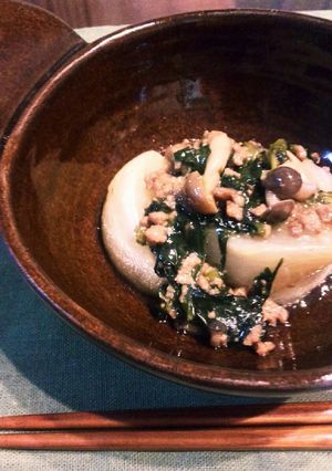 ごはんが進む☆柔らか蕪のそぼろ煮-レシピのメイン写真