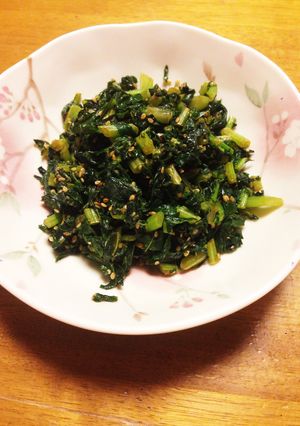 大根菜の胡麻炒め-レシピのメイン写真