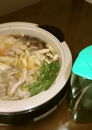 BRITAのお水で『うどんすき鍋』-レシピのメイン写真