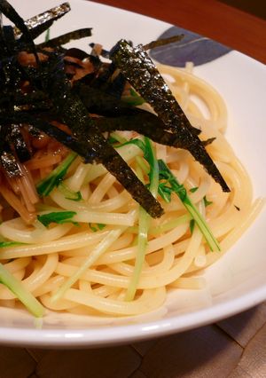 てづくりなめ茸ぱすた-レシピのメイン写真