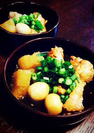うずらの卵.大根.手羽元すっぱ煮♡-レシピのメイン写真