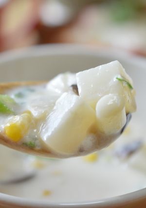 かぶと長ネギのスープ白味噌仕立て-レシピのメイン写真