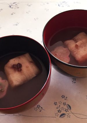 高齢者 介護食にもOK！麩のお汁粉/善哉-レシピのメイン写真