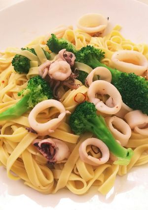 イカ☆ブロコリ♪ペペロンチーノ★-レシピのメイン写真