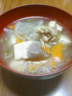 あったか♡けんちん汁-レシピのメイン写真