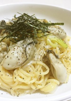 牡蠣のバター醤油☆ワンポットパスタ-レシピのメイン写真