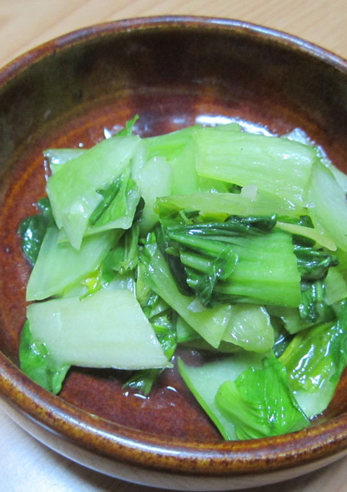 青梗菜炒め-レシピのメイン写真