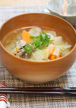 うまみをちょい足し♪あったか豚汁-レシピのメイン写真
