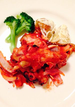 手羽元のトマトローストチキン＊＊＊-レシピのメイン写真