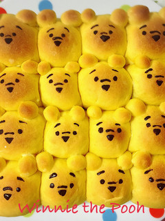 HBなしでも簡単②♪ぷーさんのちぎりパン-レシピのメイン写真
