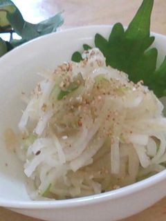 大根の韓国風和え物-レシピのメイン写真