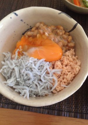 発芽米de好きなモノ乗っけて健康丼♪-レシピのメイン写真
