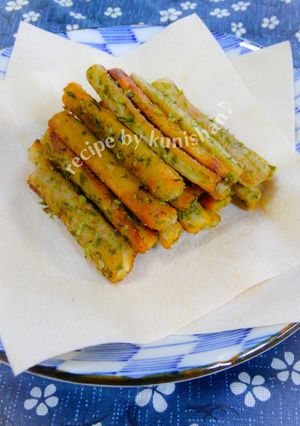 ゴボウの甘酢唐揚げ♪-レシピのメイン写真