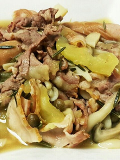 超簡単!ラム肉とリンゴのハーブ煮込み-レシピのメイン写真