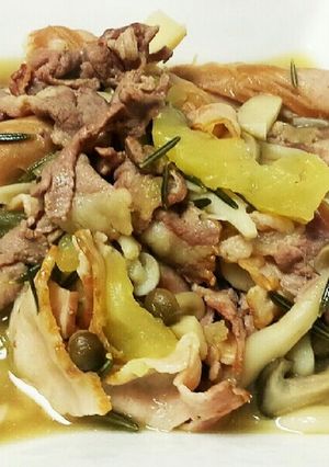 超簡単!ラム肉とリンゴのハーブ煮込み-レシピのメイン写真