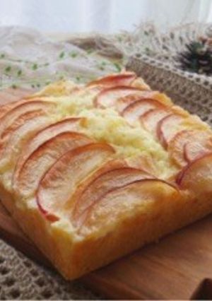 りんごとサワークリームのケーキ-レシピのメイン写真