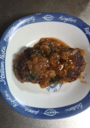 煮込みハンバーグ-レシピのメイン写真