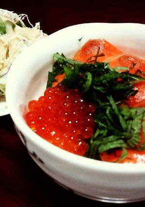 昼も幸せのせるだけ海鮮丼-レシピのメイン写真