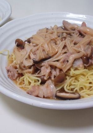 超簡単！あんかけキノコ焼きそば-レシピのメイン写真