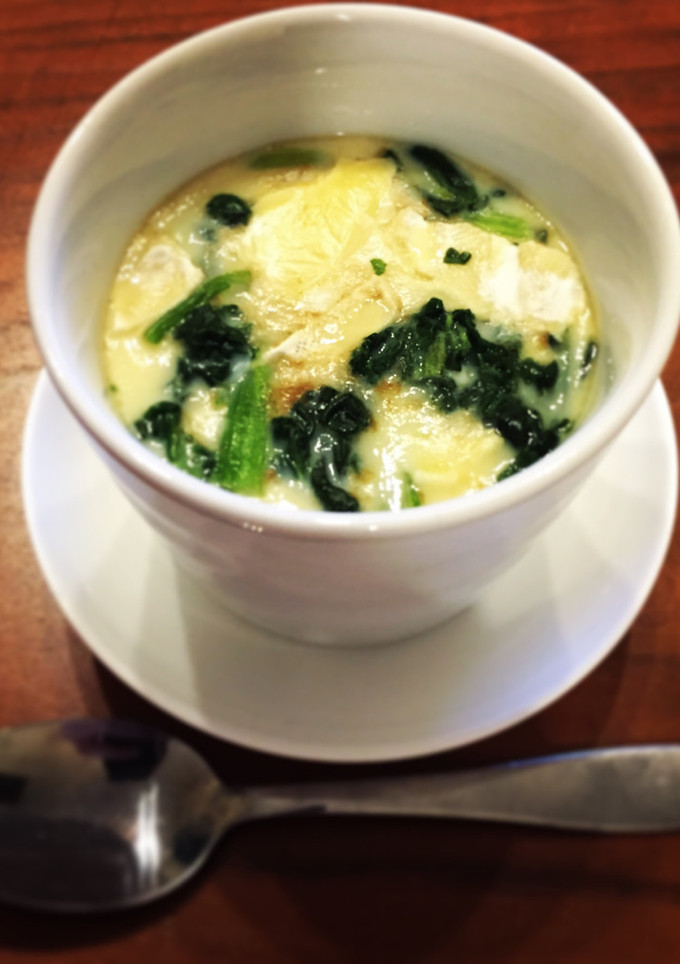 チーズとほうれん草の茶碗蒸し＊-レシピのメイン写真
