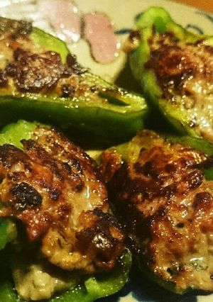 サンマで肉詰め-レシピのメイン写真