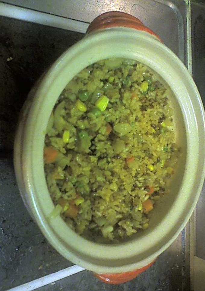 ピラフ風カレー炊き込みご飯-レシピのメイン写真