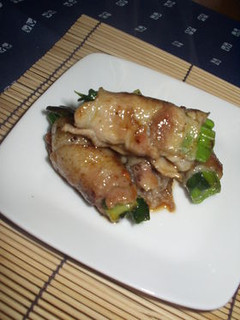 豚バラのねぎ巻き巻き♪柚子こしょうゆ味-レシピのメイン写真