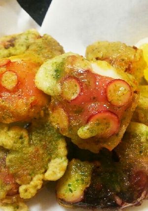 タコの磯辺揚げ♪オリーブオイル風味-レシピのメイン写真