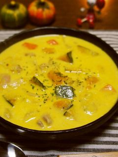 かぼちゃのシチュー-レシピのメイン写真