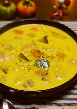 かぼちゃのシチュー-レシピのメイン写真