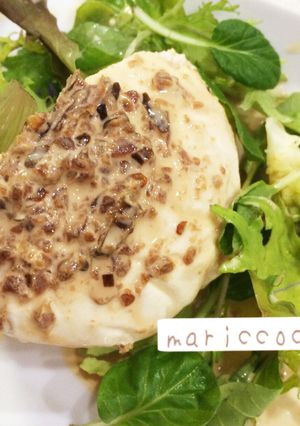 冷奴 *三升漬け＆生クリームがけ-レシピのメイン写真